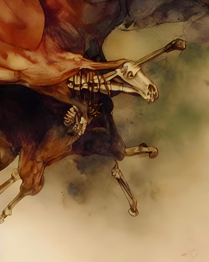 Deaths Horse Digital Art by Peter Cochran Fine Art America