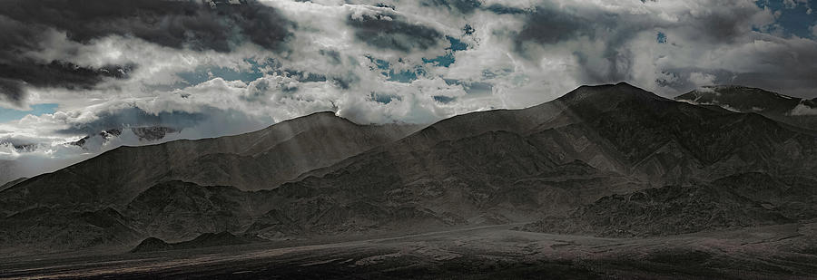 DeathValley Sunbeams Photograph by Don Hoekwater Photography