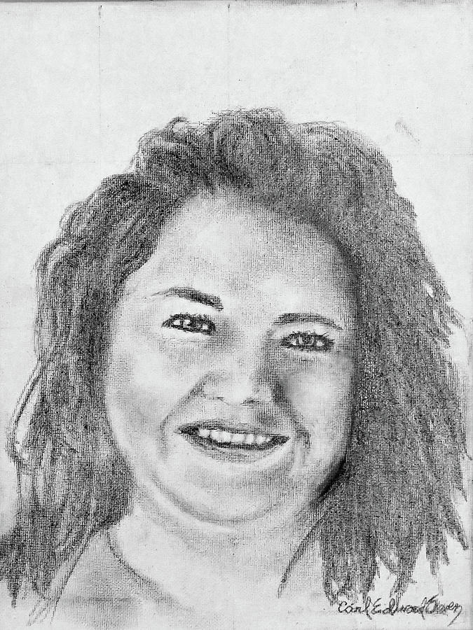 Debbie Drawing by Carl Owen