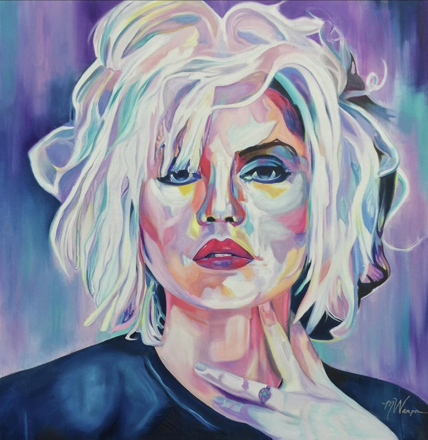 Debbie Harry Painting by Michelle Depaolis-Wampner - Pixels