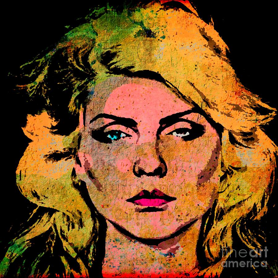 Debbie Harry Digital Art by Otis Porritt | Fine Art America