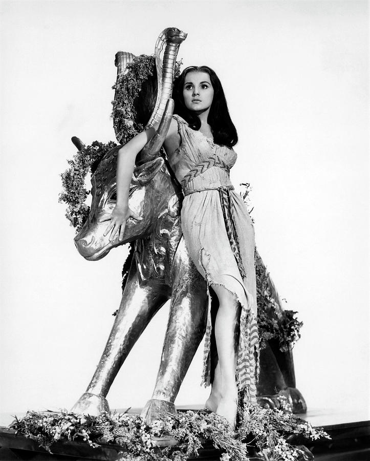 DEBRA PAGET in THE TEN COMMANDMENTS -1956-, directed by CECIL B DEMILLE. Photograph by Album DEBRA PAGET in THE TEN COMMANDMENTS -1956-, directed by CECIL B DEMILLE. Photograph by Album