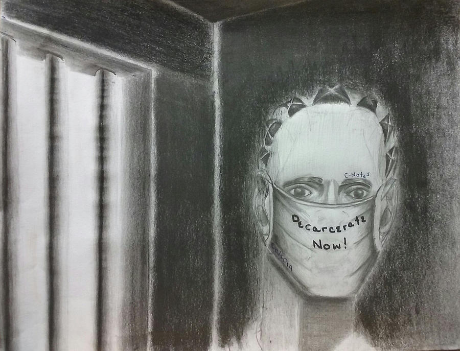Decarcerate Now Drawing by Donald C-Note Hooker