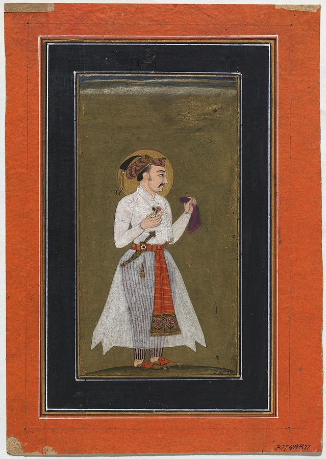 Deccan Painting, Mysore Style The Emperor Jahangir 19th Century Painting