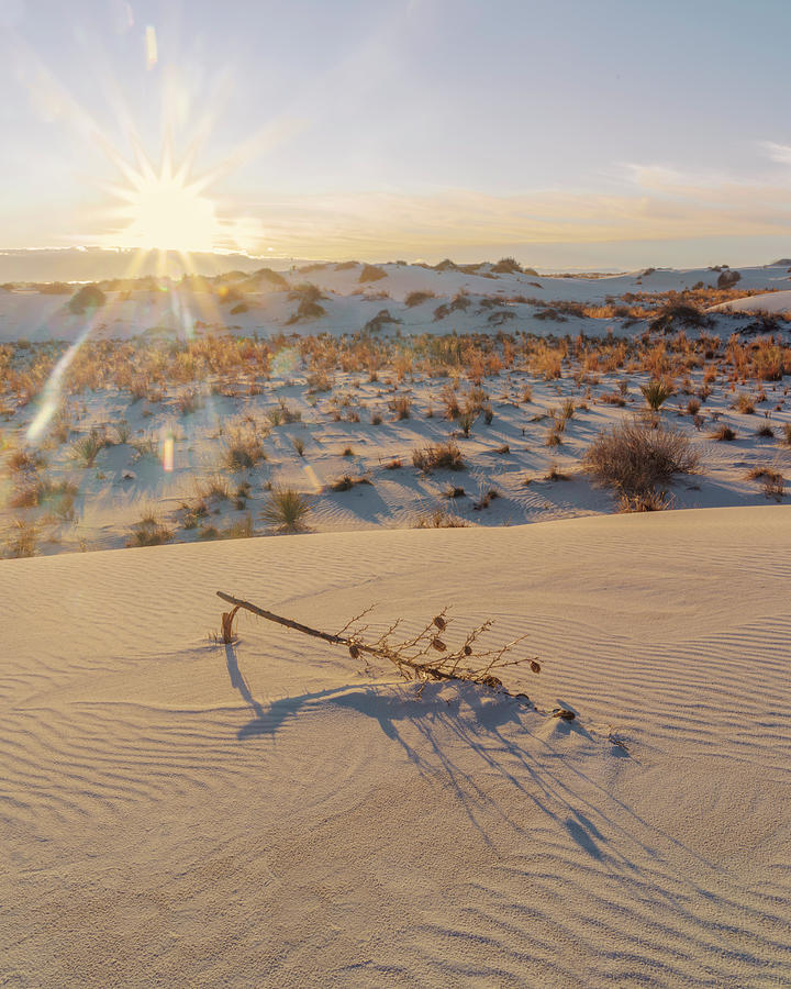 December 2020 White Sands Sunset Photograph by Alain Zarinelli