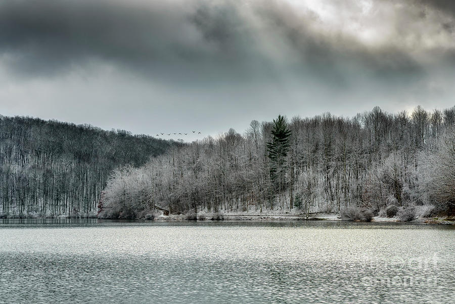 December Day on Big Ditch Lake Photograph by Thomas R Fletcher