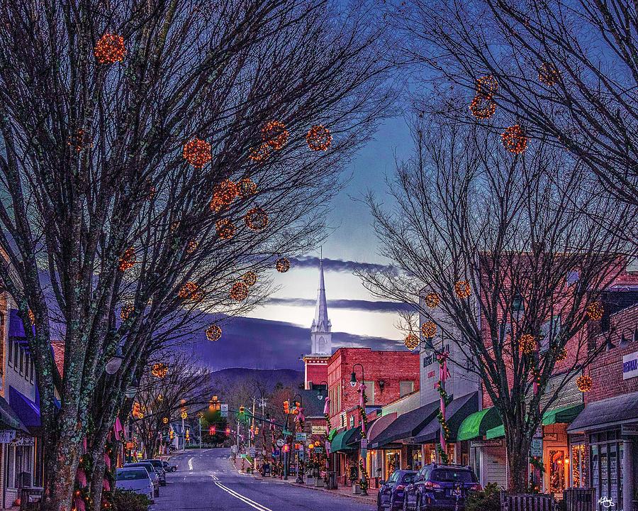 December Morning in Waynesville, North Carolina Photograph by Mike