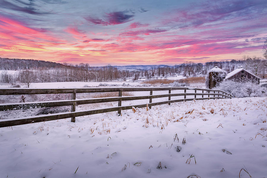 December Sunset Photograph by Bill Wakeley Fine Art America