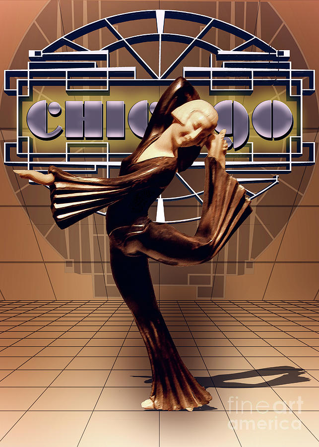 Deco Dancer Digital Art by Anthony Ellis - Pixels