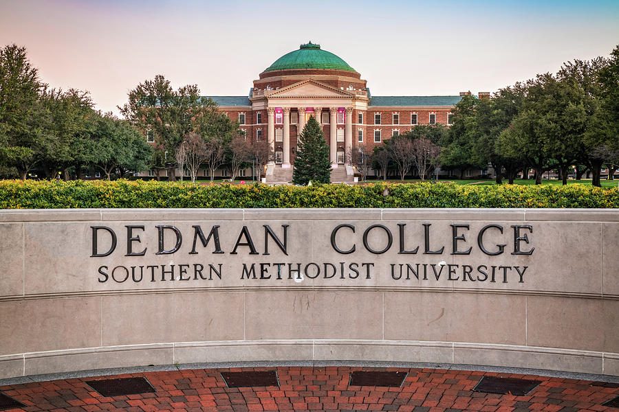 Dedman College And Dallas Hall At SMU Photograph by Gregory Ballos ...