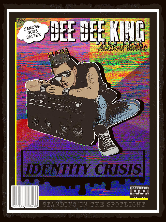 Dee Dee King Identity Crisis Comic Digital Art by Christina Rick