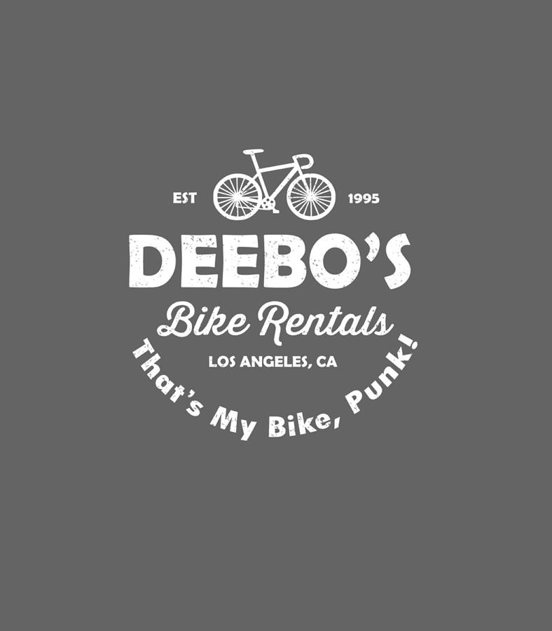 Deebo's Bike Rentals Fun vintage Bike Rider T-Shirt