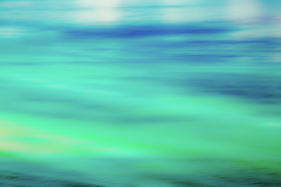 Deep Blue Sea Abstract Photograph by Terry Walsh