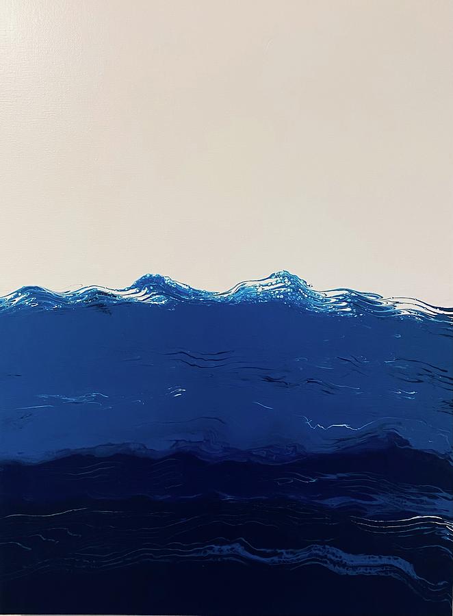 Deep Blue Sea Painting by Robin Smith