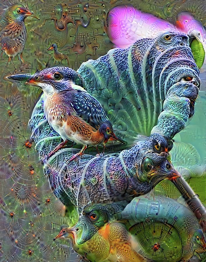 Bird Photograph - Deep Dream Kingfisher by John Bates Bird Photograph - Deep Dream Kingfisher by John Bates