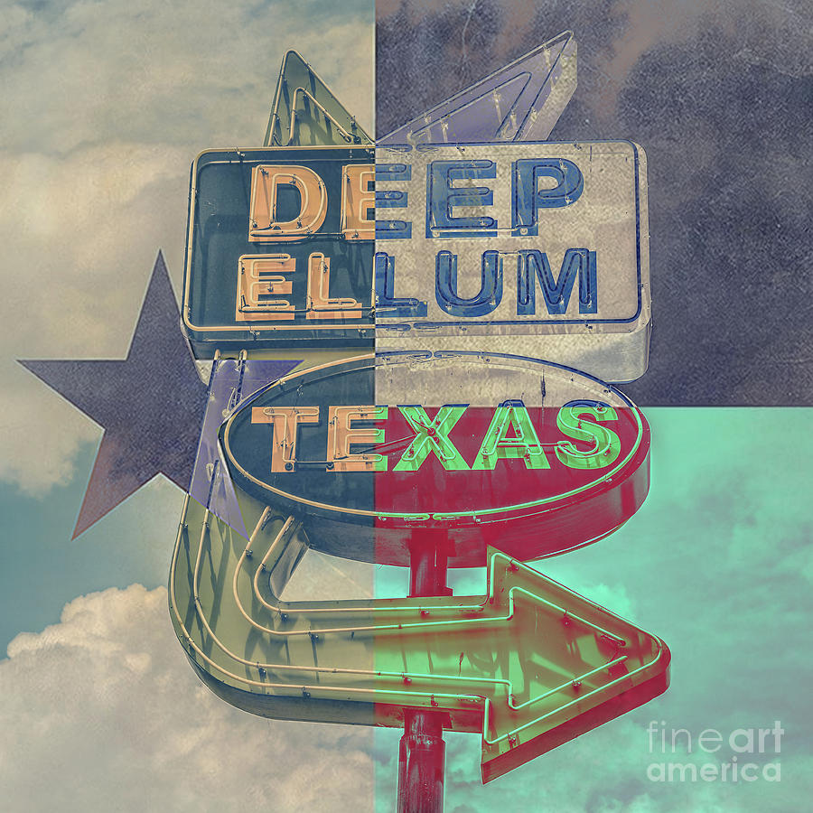 Deep Ellum Dallas Texas Pop Art Photograph by Edward Fielding