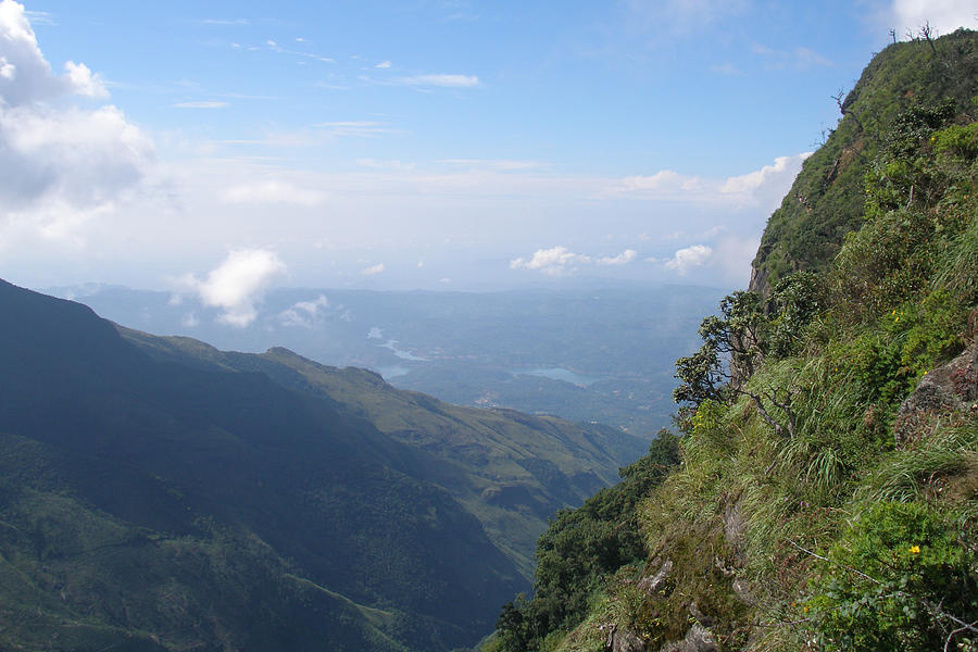 Deep mountain valley in central Sri Lanka Photograph by Vyacheslav Argenberg