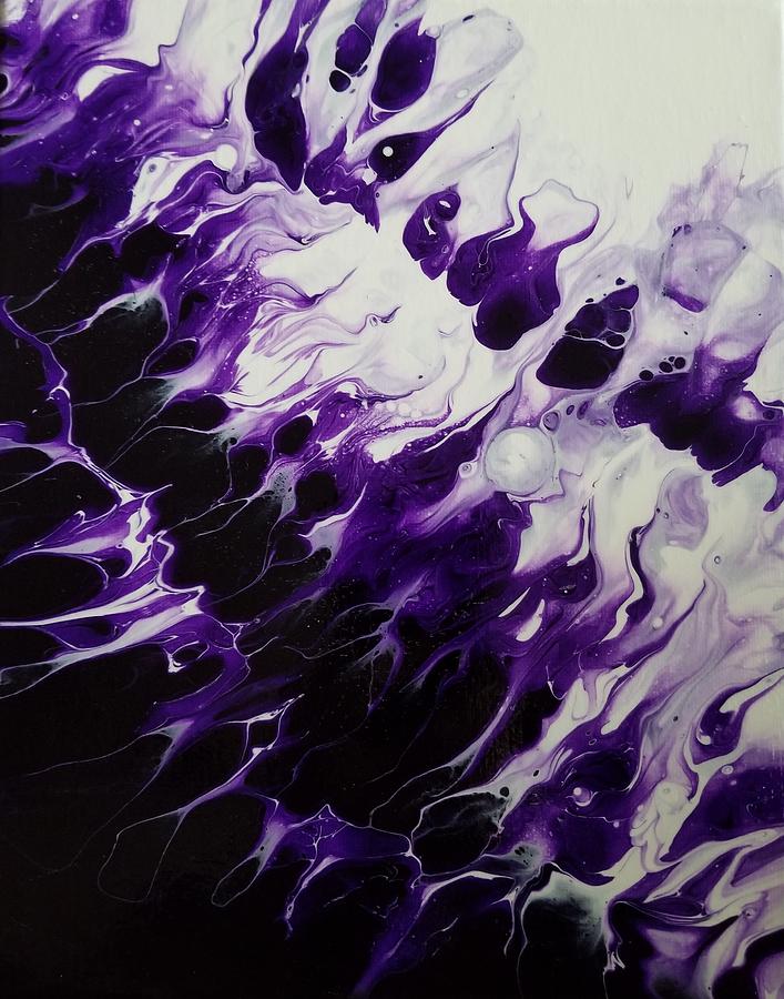 Deep Purple  Painting by Sue Goldberg