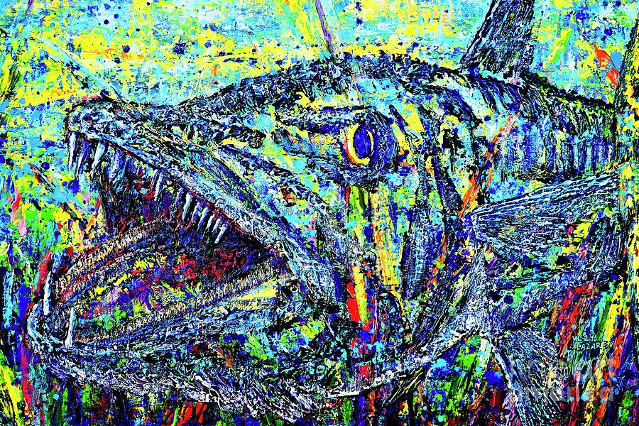 Deep Sea 3 short Painting by Viktor Lazarev | Fine Art America