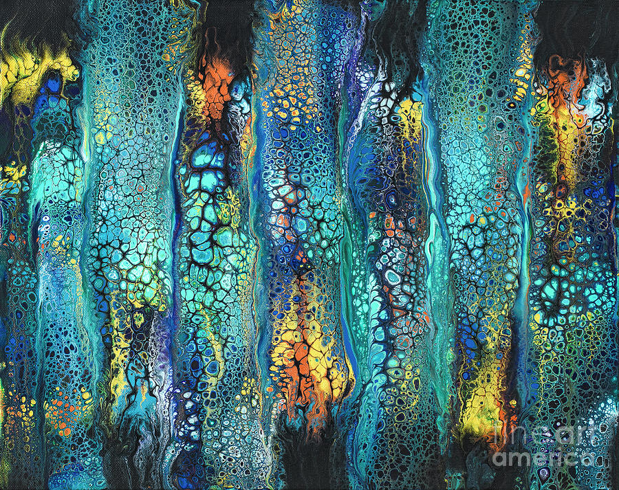 Deep Sea Dreams VI Painting by Lucy Arnold