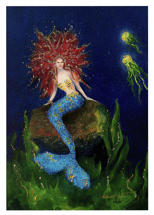 Deep Sea Painting by Melinda Giron - Fine Art America