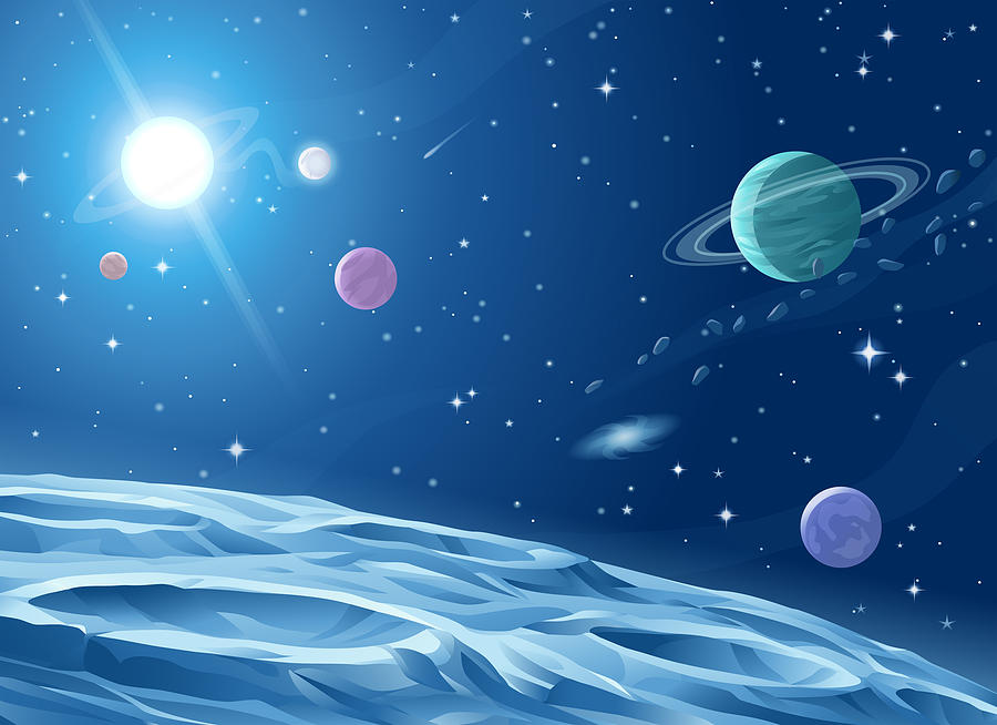 Deep Space Drawing by Kbeis