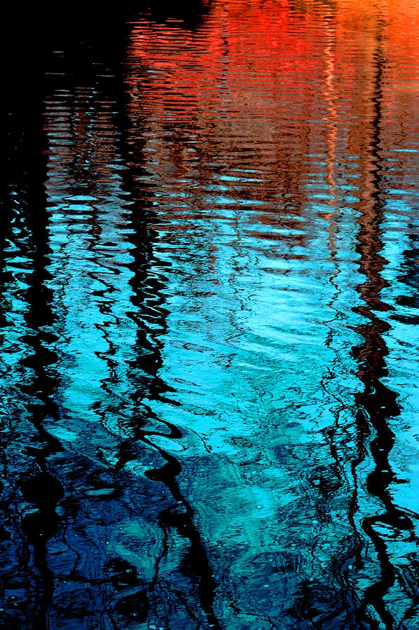 Water Reflection Print #2 Photograph by Jacob Folger