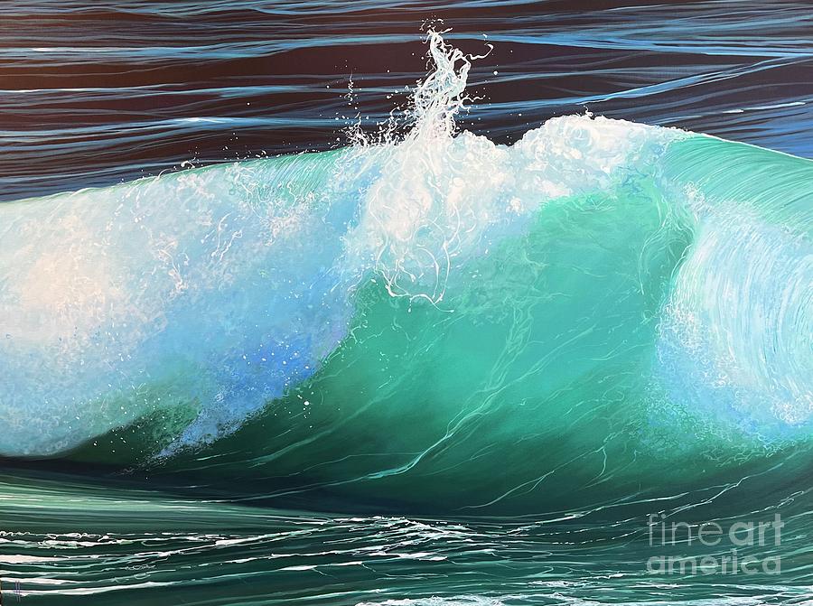 Deeper Water Painting by Hunter Jay