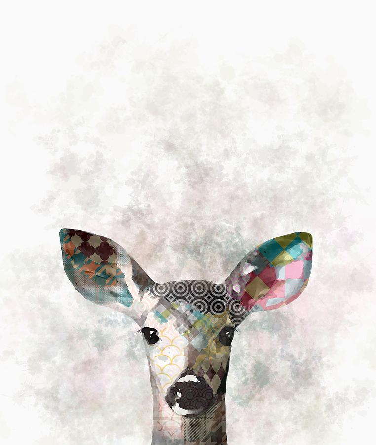 Deer 18 Digital Art by Lucie Dumas