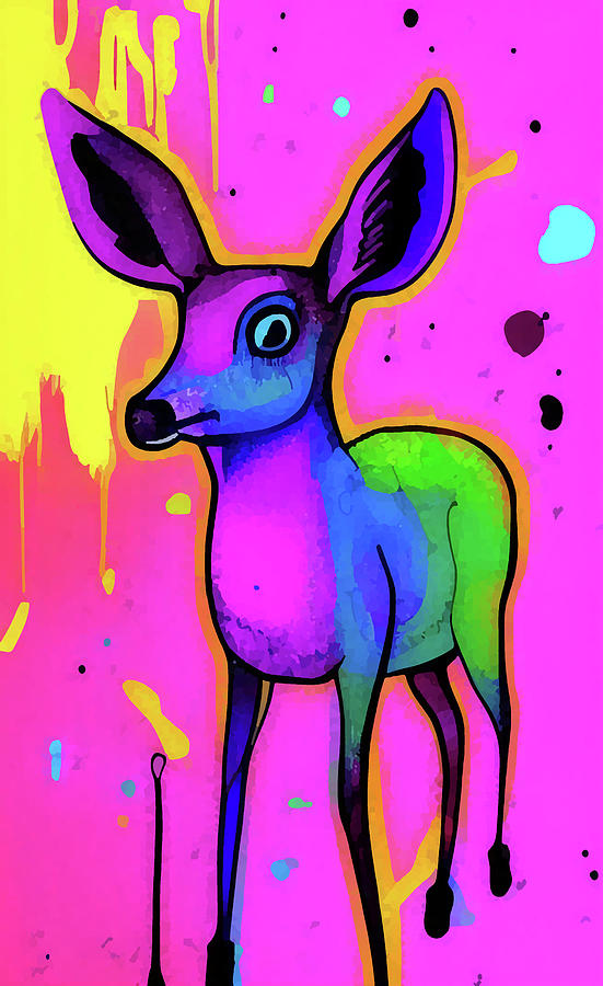 Deer 5 Painting