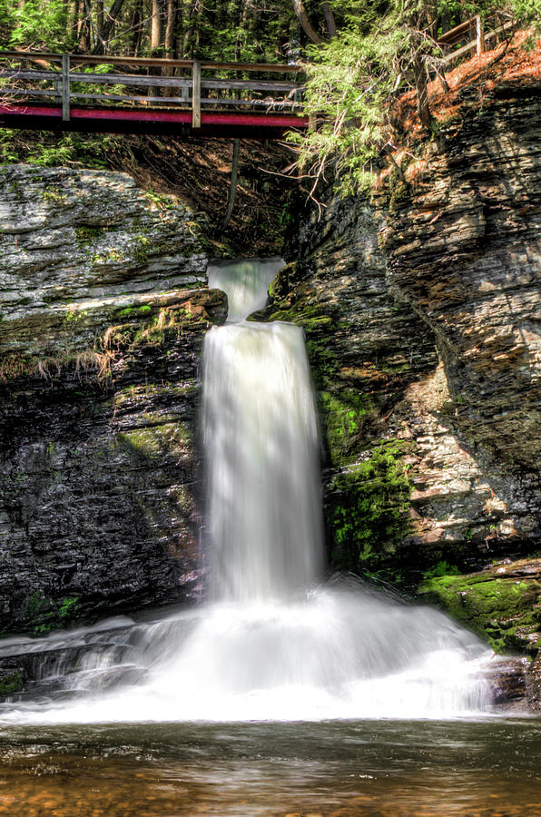 Deer Leap Falls Photograph by Anthony Sacco