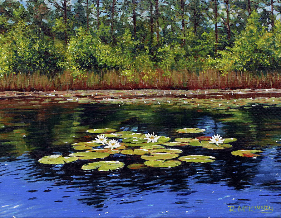 Deer Point Lake Painting by Rick McKinney