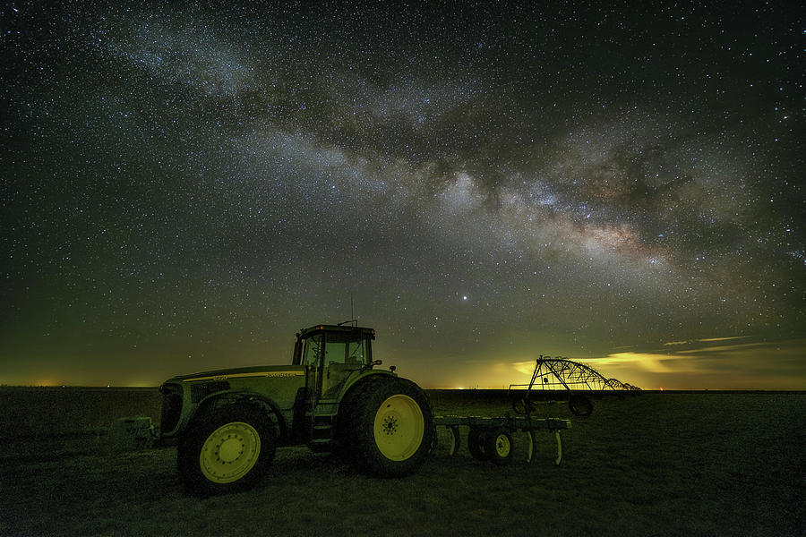 Deere in a Field of Stars Photograph by James Clinich