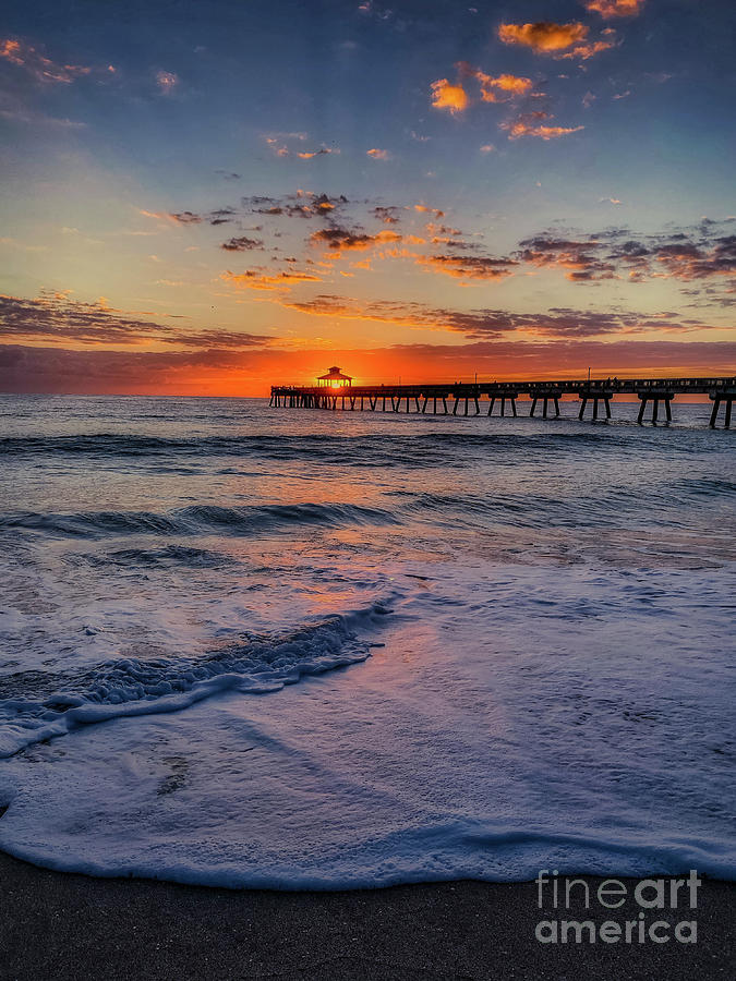 Deerfield Beach Sunrise by Susan Garver Deerfield Beach Sunrise by Susan Garver