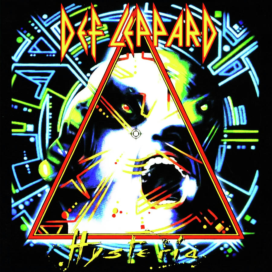 Def Leppard Digital Art by Audy Rulten - Pixels