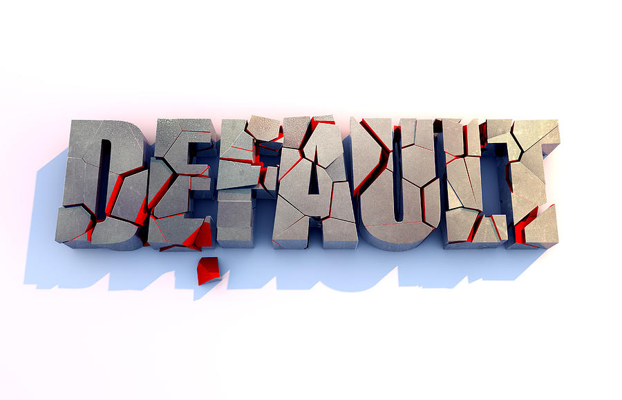 Default, in the red Drawing by Saul Gravy