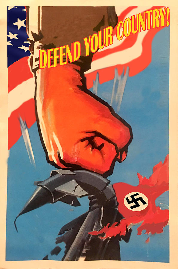 Defend Your Country Digital Art by Long Shot