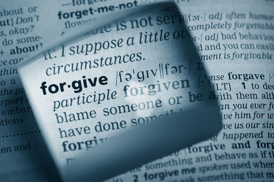 Definition forgive Photograph by Ineskoleva