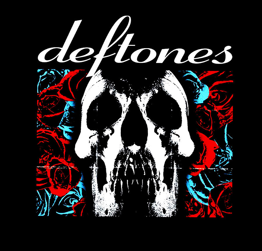 Deftones Album Rock Band Logo Digital Art by Victoria Lambert - Fine ...