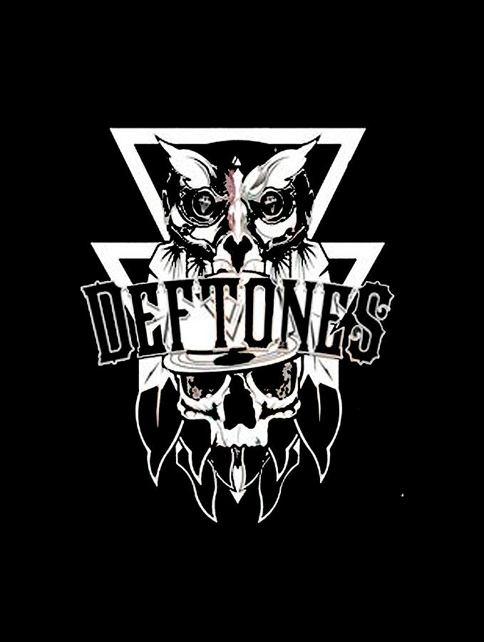 Deftones Band Logo Digital Art by Stanley Itzcak | Fine Art America