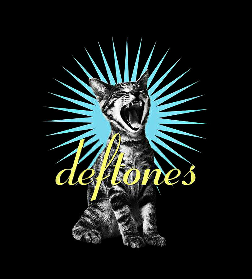 Deftones Cat Logo Digital Art by Victoria Lambert - Pixels