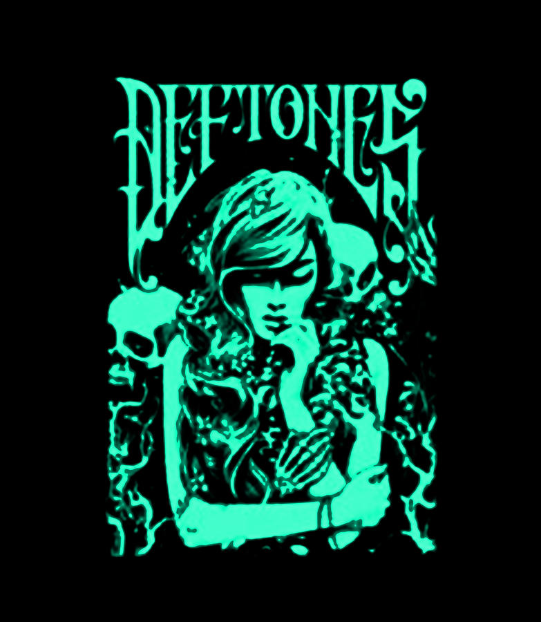 Deftones Girl Skull Digital Art by Victoria Lambert - Fine Art America