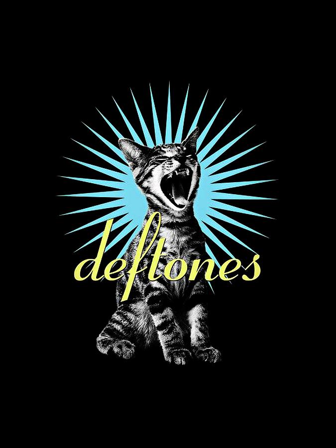 Deftones Scream Cat Mixed Media by Keanu Abernathy - Fine Art America