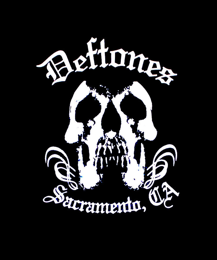 Deftones Skull Logo Digital Art by Victoria Lambert - Pixels