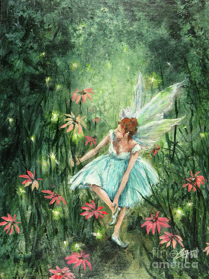 Degas Fairy Painting by Zan Savage