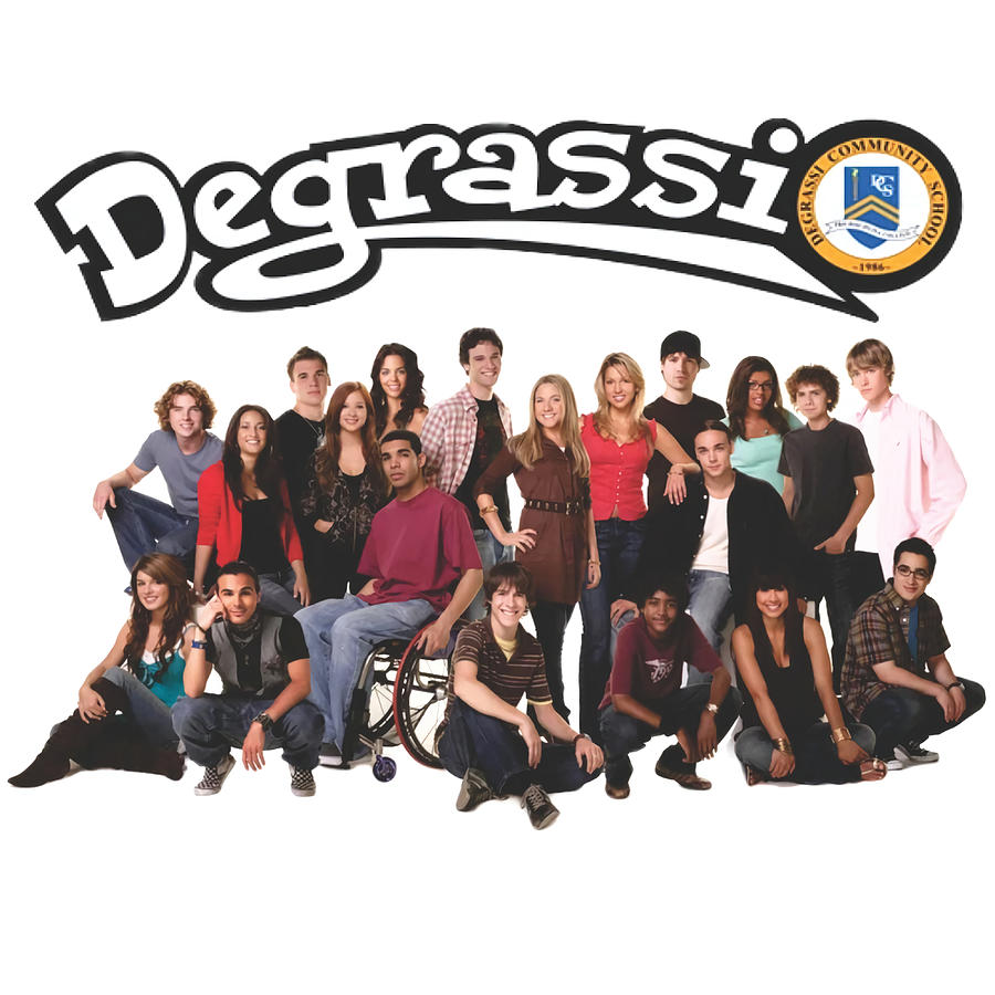 Degrassi The Next Generation Cast Poster music Painting by Danielle ...