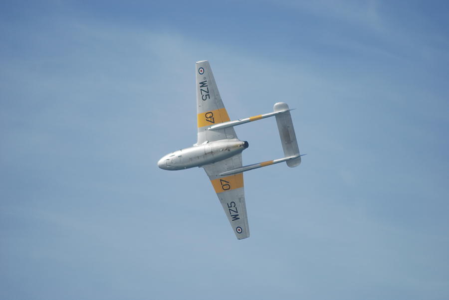 DeHavilland Vampire Jet Photograph by Neil R Finlay