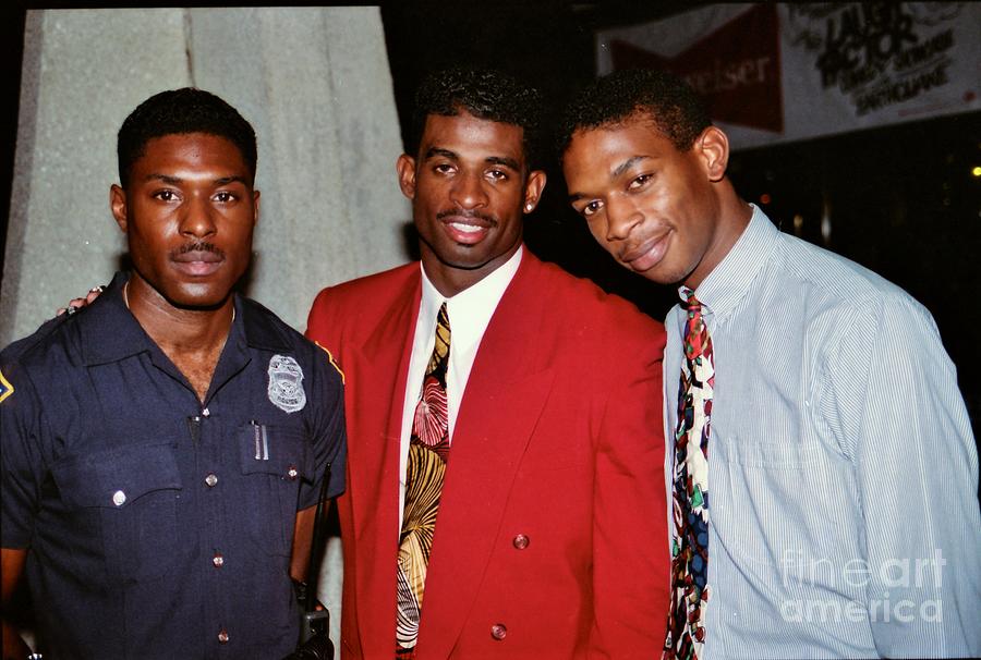 Deion Sanders W Staff 2 Photograph By Keith Morgan Wo Pred - Fine Art ...