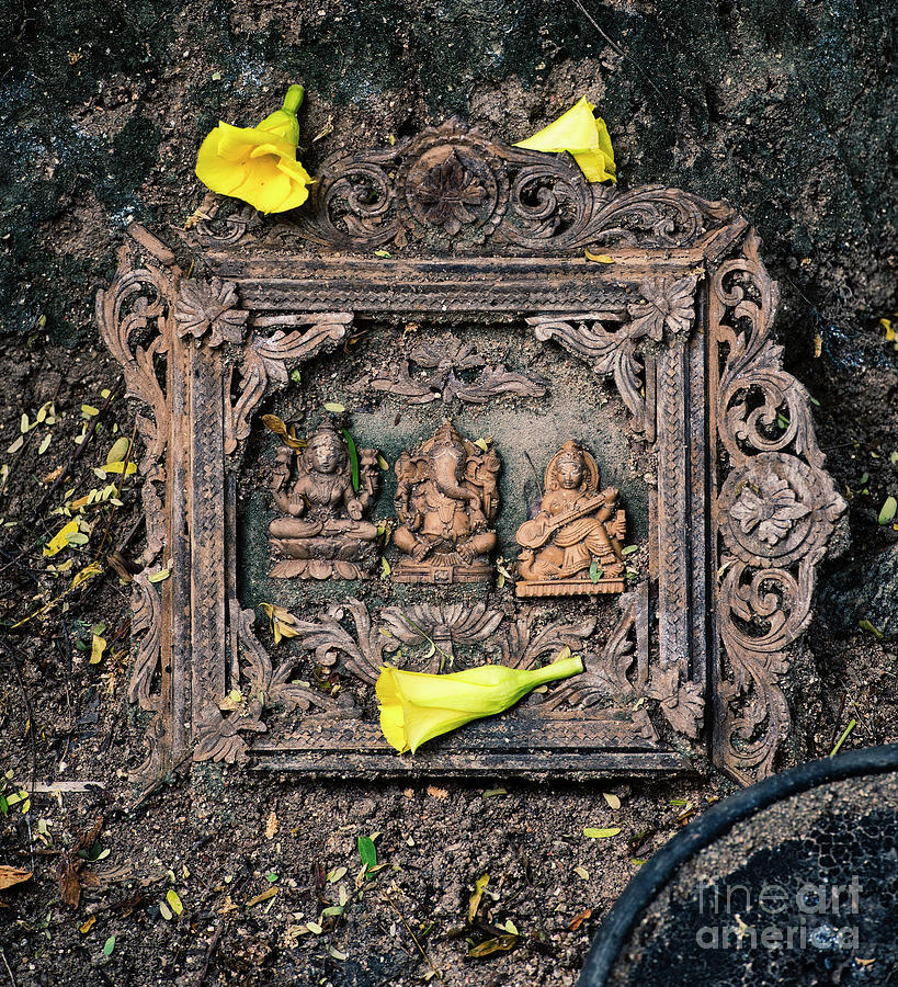 Indian Photograph - Deities by Tim Gainey