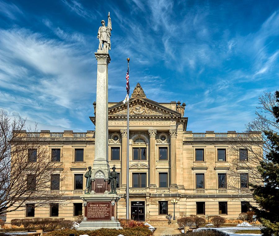 DeKalb County Courthouse Photograph By Mountain Dreams